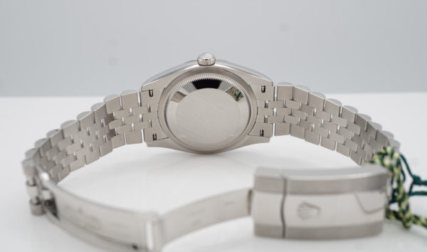 BRAND NEW Rolex 126234 DATEJUST 36 MINT GREEN DIAL JUBILEE BAND 2022 FULL SET - Image 8