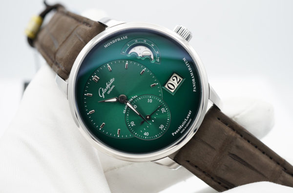 BRAND NEW Glashutte ORIGINAL PanoMaticLunar FOREST GREEN DIAL 2022 COMPLETE SET - Image 8