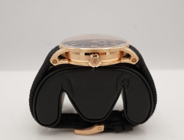 Audemars PIGUET 15210OR CODE 11.59 ROSE GOLD BLACK LACQUERED DIAL 2021 FULL SET - Image 3