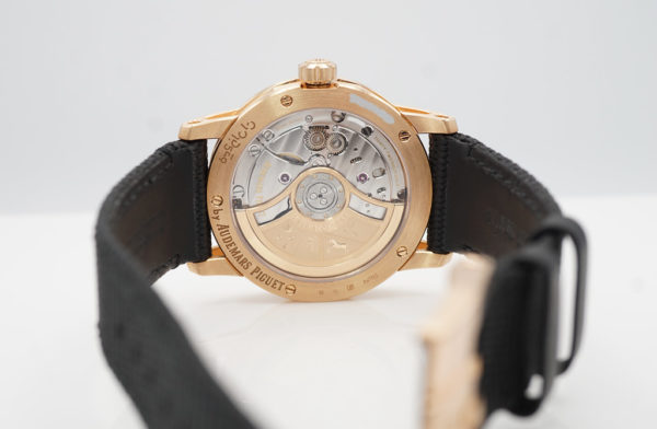Audemars PIGUET 15210OR CODE 11.59 ROSE GOLD BLACK LACQUERED DIAL 2021 FULL SET - Image 6