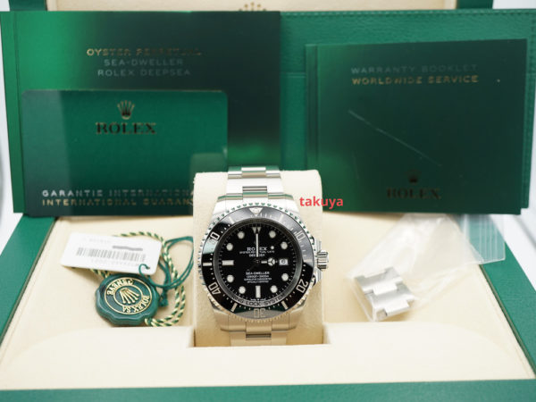 Rolex 126660 DEEPSEA DSSD BLACK DIAL NEW MODEL 2022 WARRANTY FULL SET - Image 2