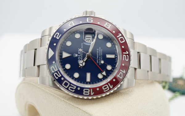 BRAND NEW Rolex 126719BLRO GMT MASTER II PEPSI 18K WHITE GOLD BLUE DIAL 2022 FULL SET - Image 10