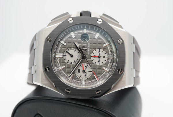 MINT Audemars PIGUET ROYAL OAK OFFSHORE 26400IO TITANIUM BLACK CERAMIC 2020 FULL SET - Image 10