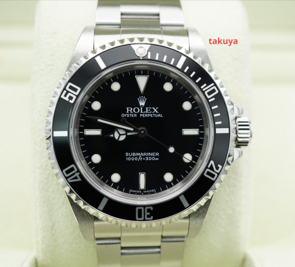 Rolex 14060M SUBMARINER NO DATE 2 LINER DIAL Z SERIAL COMPLETE SET