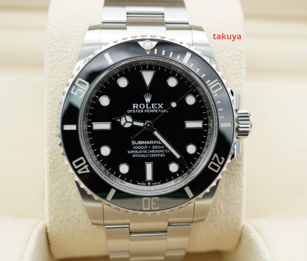 Rolex 124060 SUBMARINER NO DATE 41MM 2022 WARRANTY COMPLETE SET