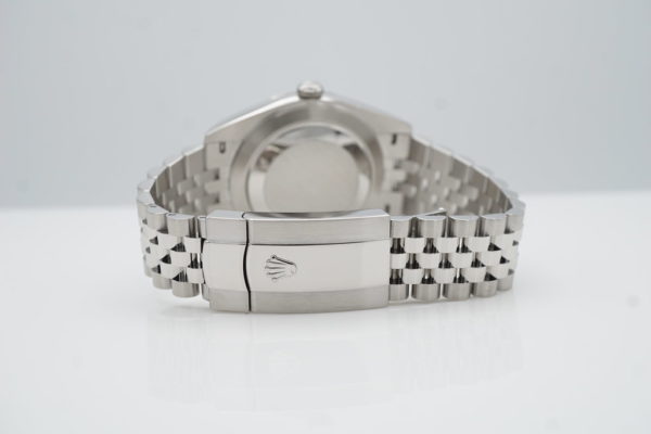 Rolex 126334 DATEJUST 41 FLUTED BEZEL SLATE DIAL JUBILEE BAND 2021 FULL SET - Image 7