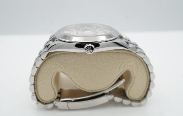 Rolex 126300 DATEJUST 41 SILVER STICK DIAL JUBILEE BAND 2022 COMPLETE SET - Image 3
