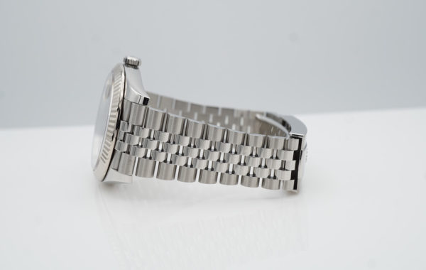 Rolex 126334 DATEJUST 41 FLUTED BEZEL SLATE DIAL JUBILEE BAND 2021 FULL SET - Image 5