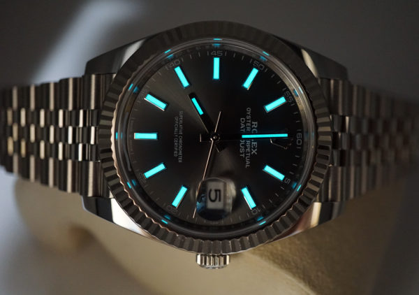 Rolex 126334 DATEJUST 41 FLUTED BEZEL SLATE DIAL JUBILEE BAND 2021 FULL SET - Image 11