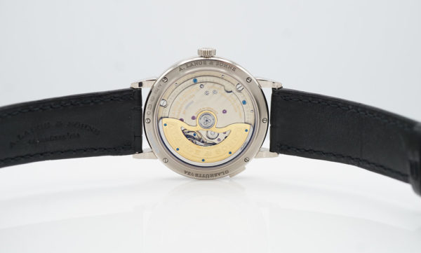 A. Lange & Sohne SAXONIA OUTSIZE DATE 381.029 WHITE GOLD 38.5MM 2021 FULL SET - Image 7