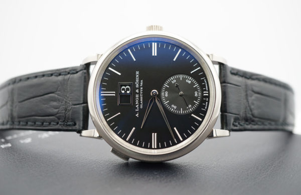 A. Lange & Sohne SAXONIA OUTSIZE DATE 381.029 WHITE GOLD 38.5MM 2021 FULL SET - Image 9