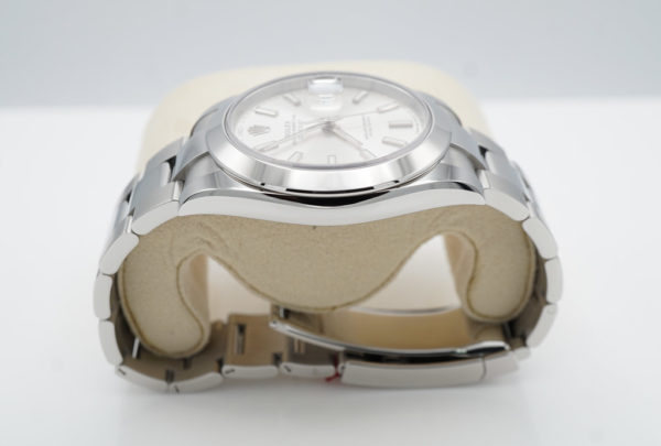 Rolex 126300 DATEJUST 41 SILVER STICK DIAL OYSTER BAND 2020 COMPLETE SET - Image 4