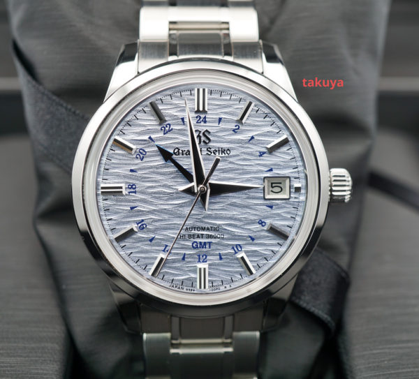 MINT Grand Seiko ELEGANCE GMT SUMMER Shōsho SBGJ249 LIGHT BLUE 2022 FULL SET
