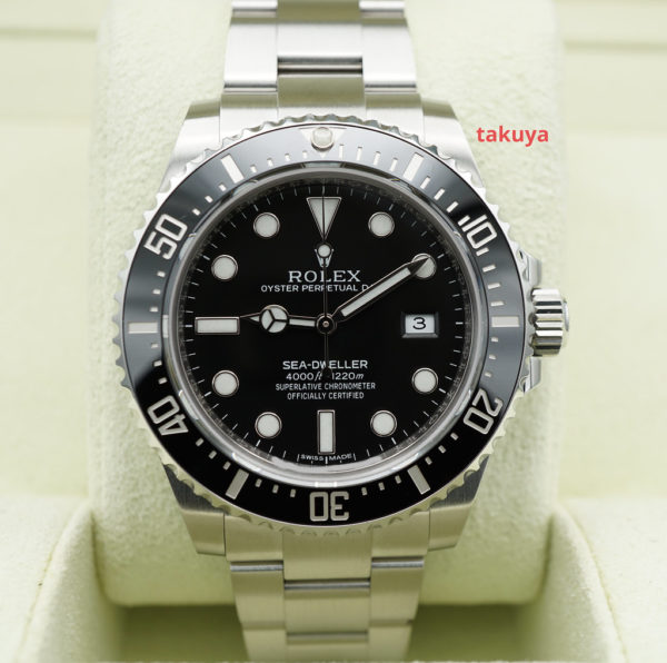 Rolex 116600 SD4K SEA-DWELLER 4000 CERAMIC BEZEL 40MM 2017 BOXES PAPER