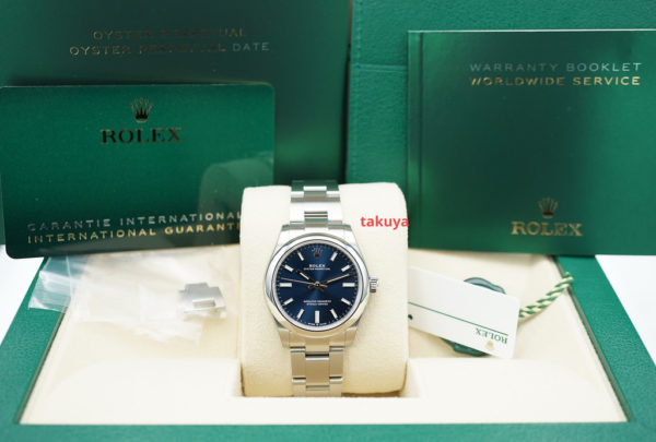 BRAND NEW Rolex 277200 OYSTER PERPETUAL 31 BLUE DIAL 2023 COMPLETE SET - Image 2