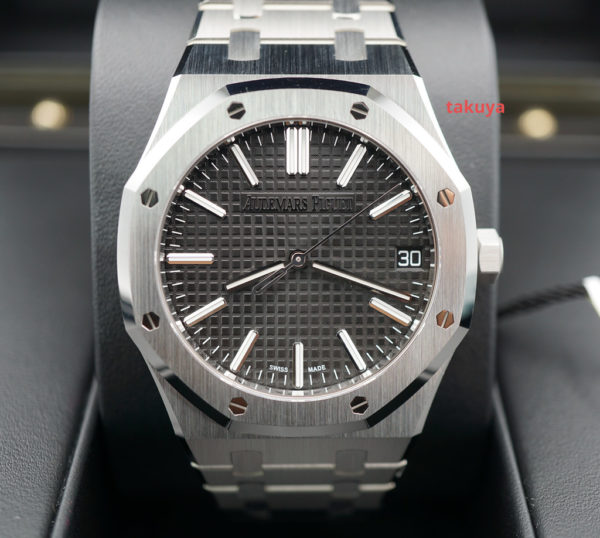 BRAND NEW Audemars PIGUET ROYAL OAK 50TH ANNIVERSARY 15510ST BLACK DIAL 2022 FULL SET