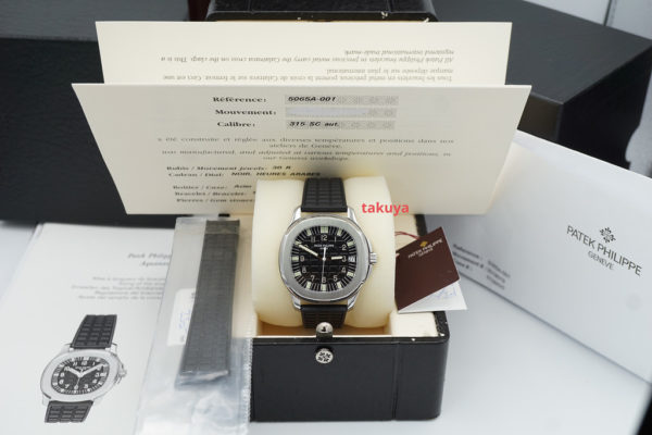 Patek PHILIPPE 5065A AQUANAUT JUMBO STAINLESS STEEL 38MM PATEK SERVICED 2022 BOXES PAPERS - Image 2