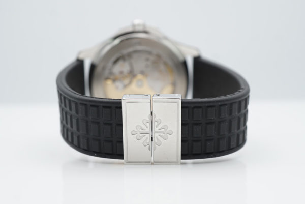 Patek PHILIPPE 5065A AQUANAUT JUMBO STAINLESS STEEL 38MM PATEK SERVICED 2022 BOXES PAPERS - Image 7