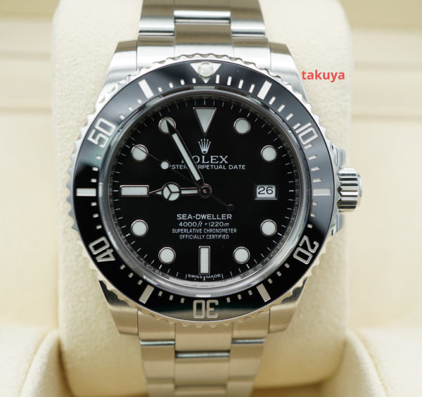 Rolex 116600 SD4K SEA-DWELLER 4000 CERAMIC BEZEL 40MM BOXES PAPER
