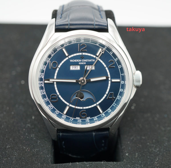 Vacheron CONSTANTIN FIFTYSIX COMPLETE CALENDAR BLUE DIAL 40MM 2021 BOXES PAPERS