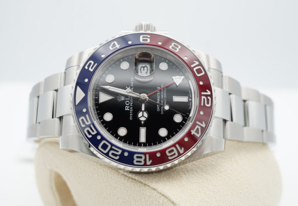 BRAND NEW Rolex 126710BLRO PEPSI GMT MASTER II RED BLUE BEZEL OYSTER 2023 FULL SET - Image 10