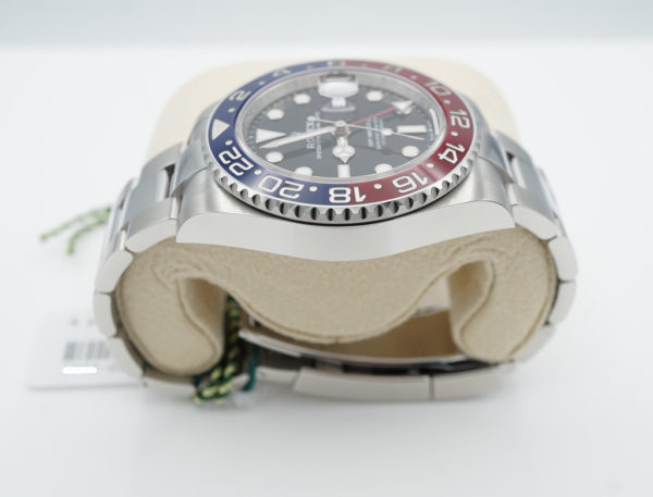 BRAND NEW Rolex 126710BLRO PEPSI GMT MASTER II RED BLUE BEZEL OYSTER 2023 FULL SET - Image 4