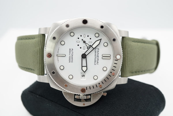 PANERAI PAM 1226 SUBMERSIBLE QuarantaQuattro Bianco Dial 2022 WARRANTY FULL SET - Image 8