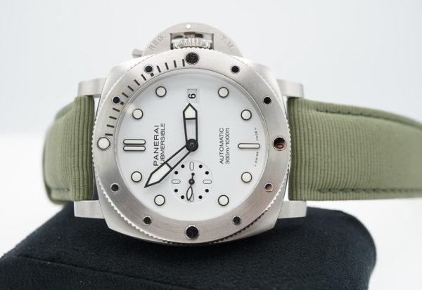 PANERAI PAM 1226 SUBMERSIBLE QuarantaQuattro Bianco Dial 2022 WARRANTY FULL SET - Image 9