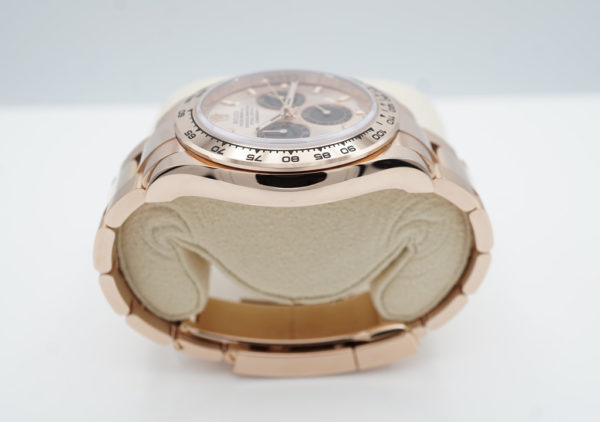 Rolex 116505 DAYTONA 18K EVEROSE GOLD SUNDUST DIAL 2022 WARRANTY FULL SET - Image 4