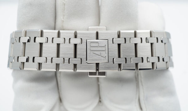 NEW Audemars PIGUET ROYAL OAK 77350ST WHITE DIAL 34MM 2021 COMPLETE SET - Image 7