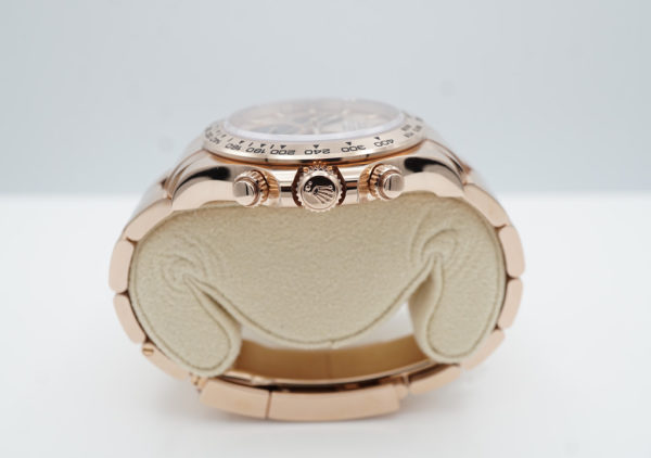 Rolex 116505 DAYTONA 18K EVEROSE GOLD SUNDUST DIAL 2022 WARRANTY FULL SET - Image 3