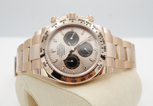 Rolex 116505 DAYTONA 18K EVEROSE GOLD SUNDUST DIAL 2022 WARRANTY FULL SET - Image 10