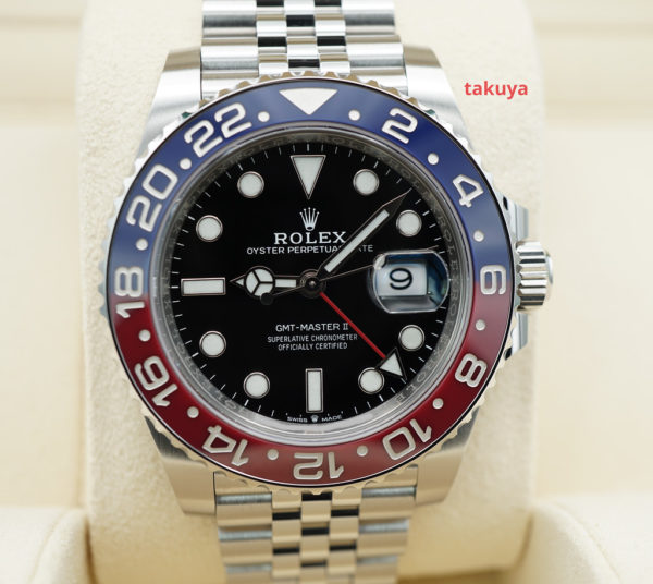 Rolex 126710BLRO PEPSI GMT MASTER II RED BLUE BEZEL JUBILEE 2021 FULL SET