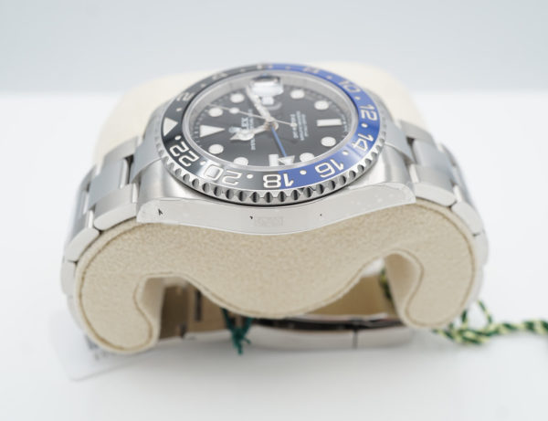 BRAND NEW Rolex 126710BLNR GMT MASTER II BLACK BLUE BEZEL OYSTER BAND 2023 FULL SET - Image 4