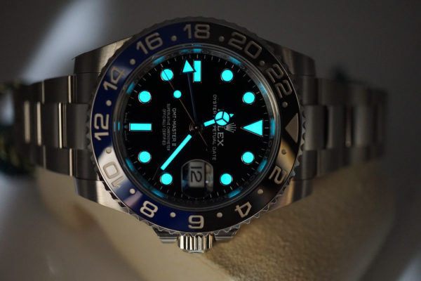 BRAND NEW Rolex 126710BLNR GMT MASTER II BLACK BLUE BEZEL OYSTER BAND 2023 FULL SET - Image 11