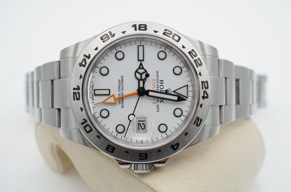 Rolex 216570 EXPLORER 2 POLAR DIAL 42MM ROLEX SERVICED WARRANTY FULL SET - Image 7
