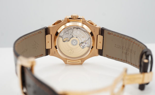 NEW Patek PHILIPPE 5980R NAUTILUS CHRONOGRAPH DATE ROSE GOLD 2021 COMPLETE SET - Image 8