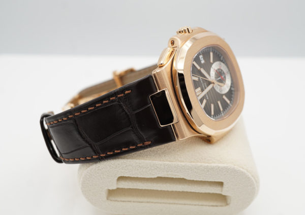 NEW Patek PHILIPPE 5980R NAUTILUS CHRONOGRAPH DATE ROSE GOLD 2021 COMPLETE SET - Image 6