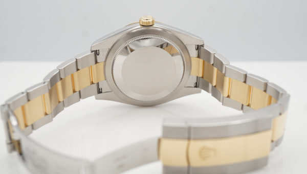 Rolex 326933 SKY-DWELLER 18K YG STEEL BLACK DIAL OYSTER BAND 2022 FULL SET - Image 8