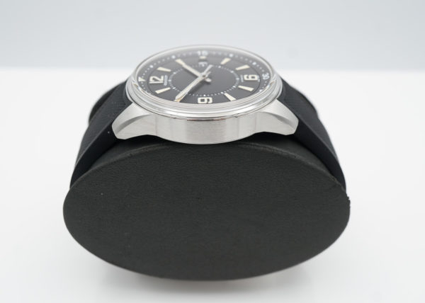 Jaeger-LeCoultre POLARIS DATE BLACK DIAL STAINLESS STEEL RUBBER STRAP FULL SET - Image 4