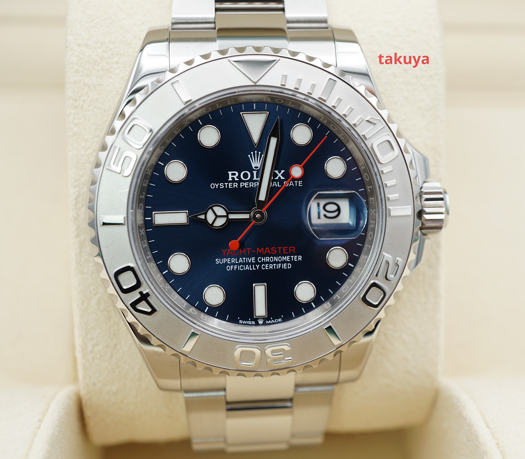 Rolex 2022 Yacht-Master 40mm 126622 Steel/Platinum Bezel Yacht