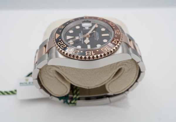 BRAND NEW Rolex 126711CHNR GMT MASTER 2 ROSE GOLD STEEL ROOTBEER 2023 FULL SET - Image 4