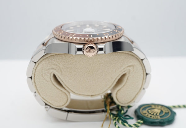 BRAND NEW Rolex 126711CHNR GMT MASTER 2 ROSE GOLD STEEL ROOTBEER 2023 FULL SET - Image 3