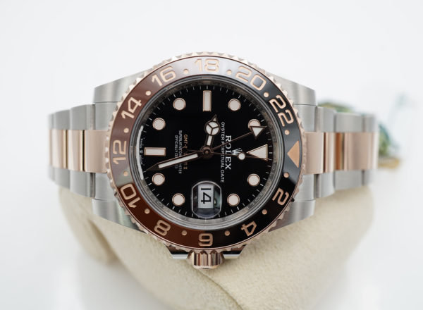 BRAND NEW Rolex 126711CHNR GMT MASTER 2 ROSE GOLD STEEL ROOTBEER 2023 FULL SET - Image 9