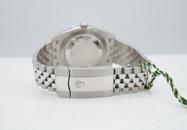 BRAND NEW Rolex 126334 DATEJUST 41 FLUTED BEZEL MINT GREEN DIAL 2022 COMPLETE SET - Image 7