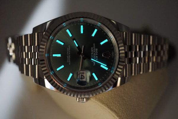 BRAND NEW Rolex 126334 DATEJUST 41 FLUTED BEZEL MINT GREEN DIAL 2022 COMPLETE SET - Image 11