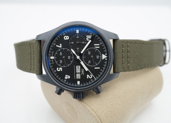 LIKE NEW IWC IW387905 PILOT's WATCH CHRONOGRAPH “TRIBUTE TO 3705” 2022 COMPLETE SET - Image 8