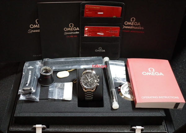 Omega SPEEDMASTER CALIBRE 321 ED WHITE MOONWATCH 2022 WARRANTY FULL SET - Image 2