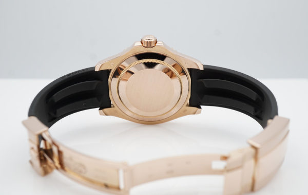 Rolex 116655 YACHTMASTER OYSTERFLEX 18K ROSE GOLD 40MM 2017 BOXES CARD - Image 6