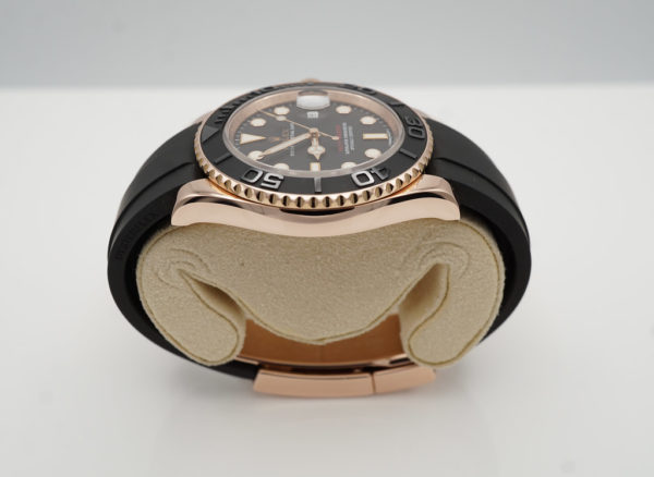 Rolex 116655 YACHTMASTER OYSTERFLEX 18K ROSE GOLD 40MM 2017 BOXES CARD - Image 4